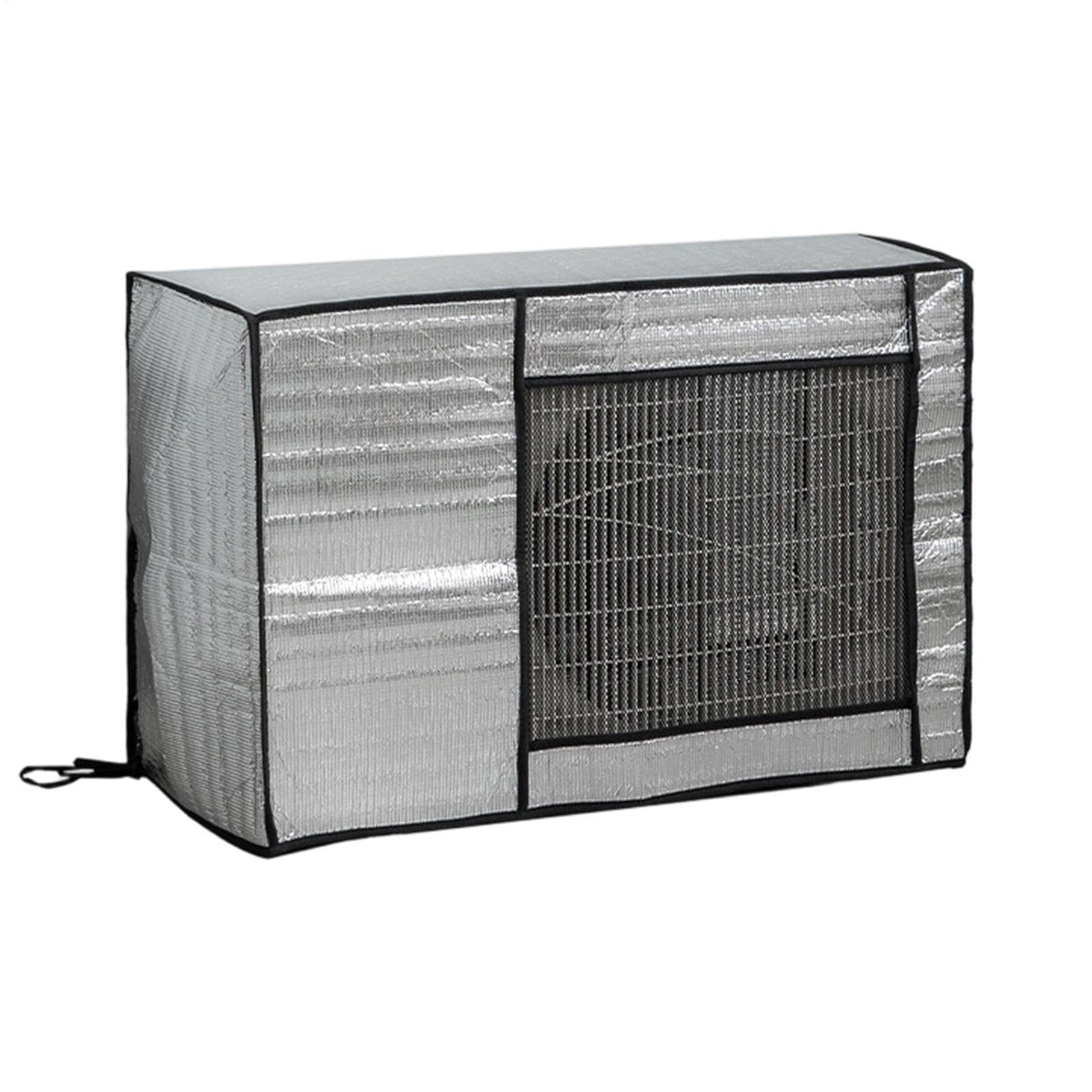 Protector de clima contra sobrecalentamiento para aire acondicionado de aluminio cuadrado 8
