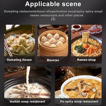 Multi-Function Food Chopper - Quick Vegetable electric Chopper for Veggies, Garlic, Ginger, Meat - Minced Onion, Celery Tool for Kitchen, Camping,6mm