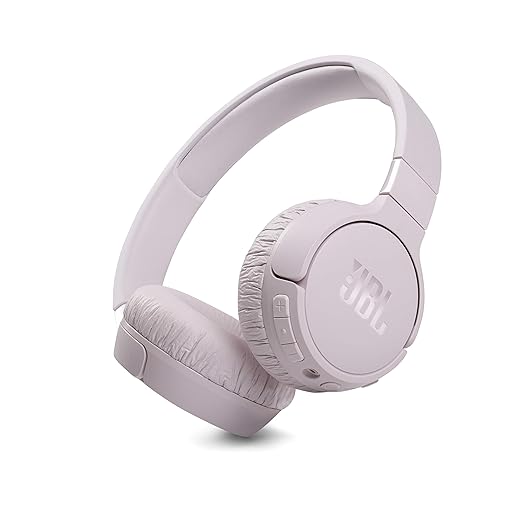 Jbl Tune 660nc - Wireless, On-ear, Active Noise-cancelling Bluetooth Headphones - Pink