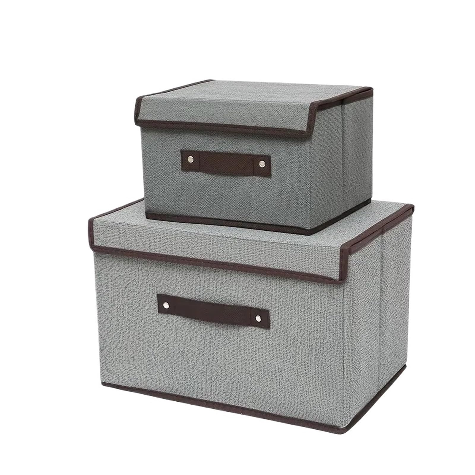 ZHSOAO 2Pcs Clothing Storage And Organization Sundries Organizer For Underwear Non-woven Multi-function Foldable Box Home for Clothing Bedding Blankets(Color 2)