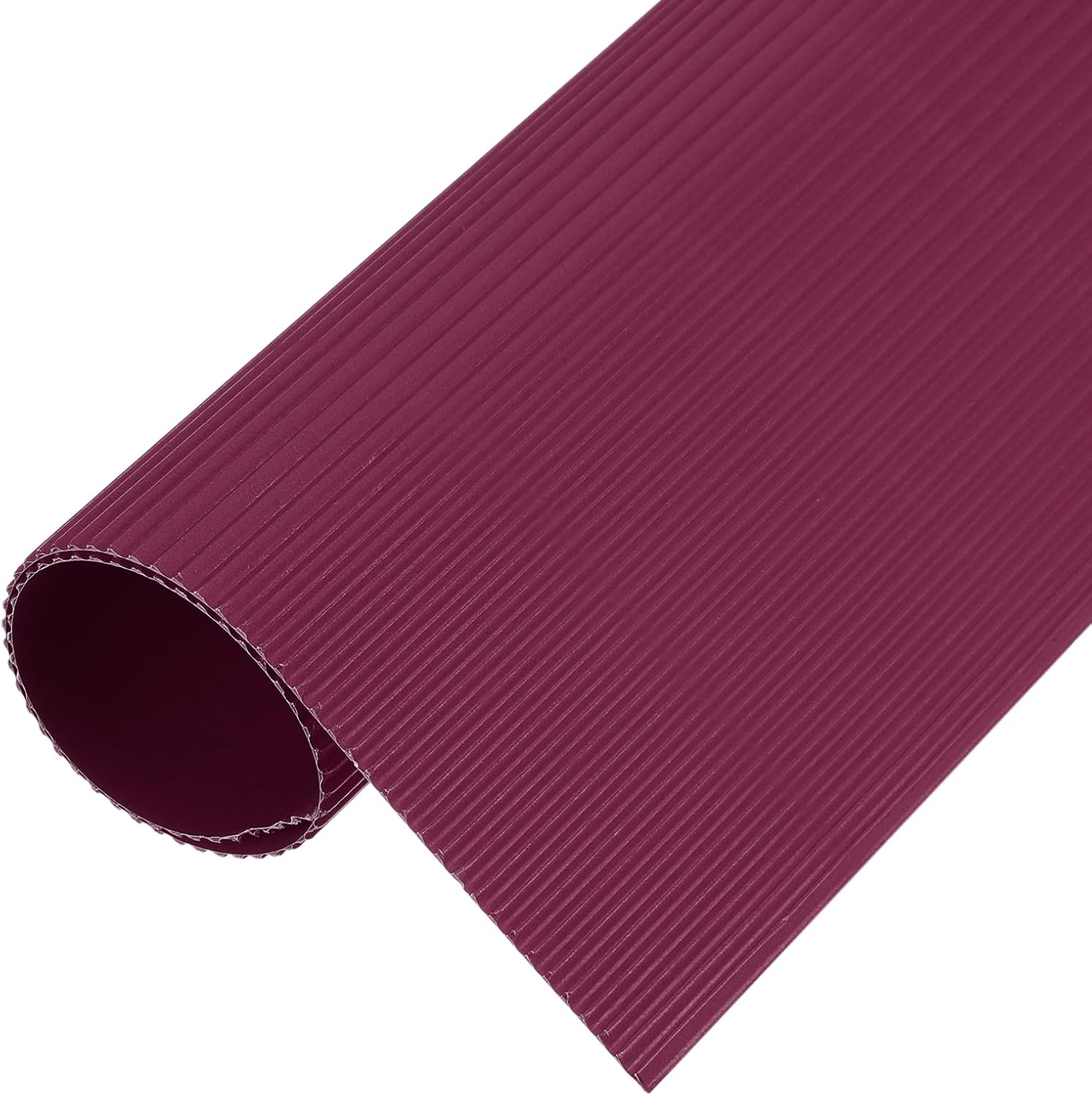 MECCANIXITY Corrugated Paper Sheets 5pcs 20inch x 14inch x 1/16inch Pink Cardboard for DIY Craft