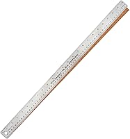Vista 19 de Regla de metal de precisión Breman de 36 pulgadas con respaldo de corcho – Regla de borde recto de acero inoxidable, flexible, antideslizante