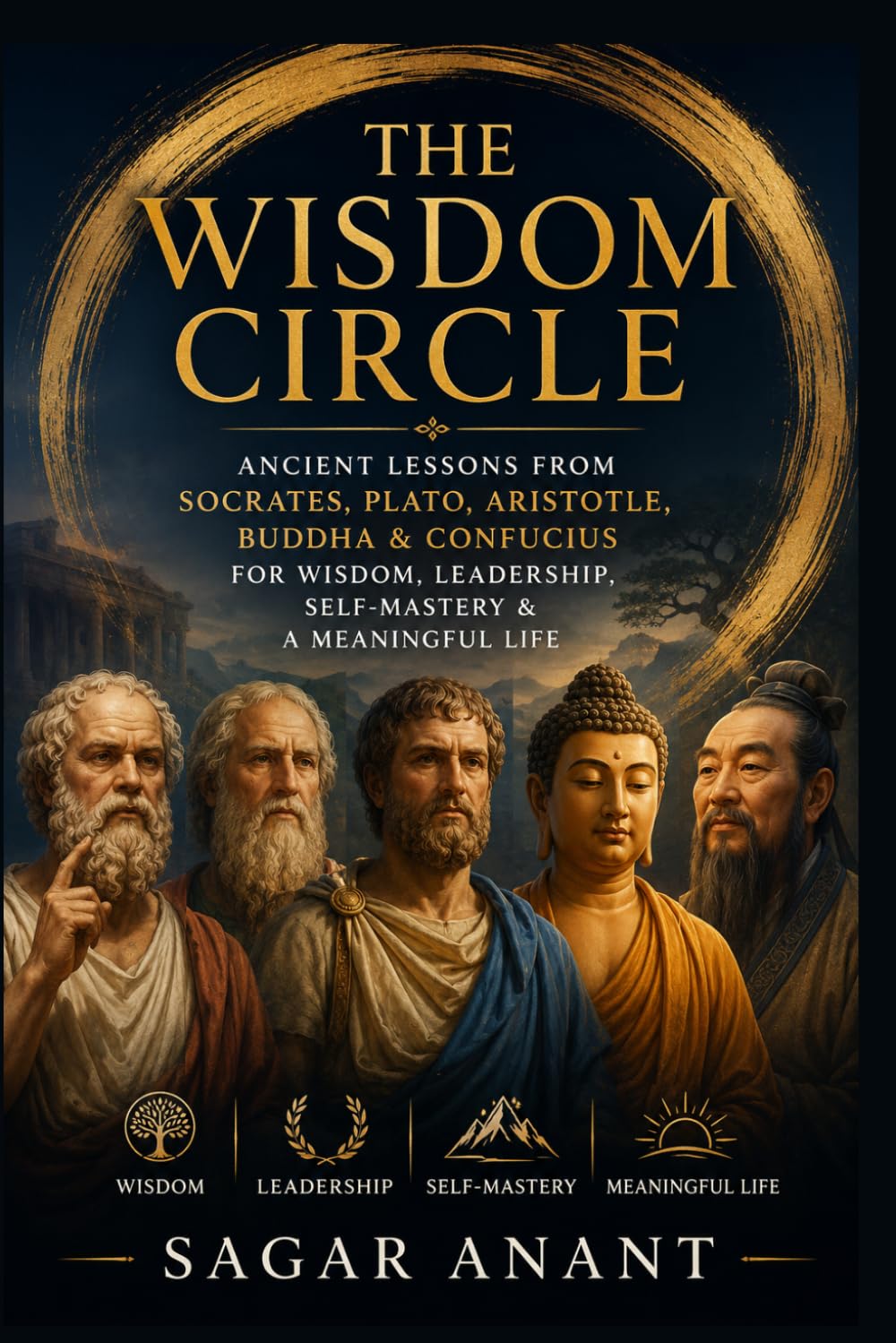 The Wisdom Circle: Ancient Lessons From Socrates, Plato, Aristotle, Buddha & Confucius for Wisdom, Leadership, Self-Mastery & a Meaningful Life