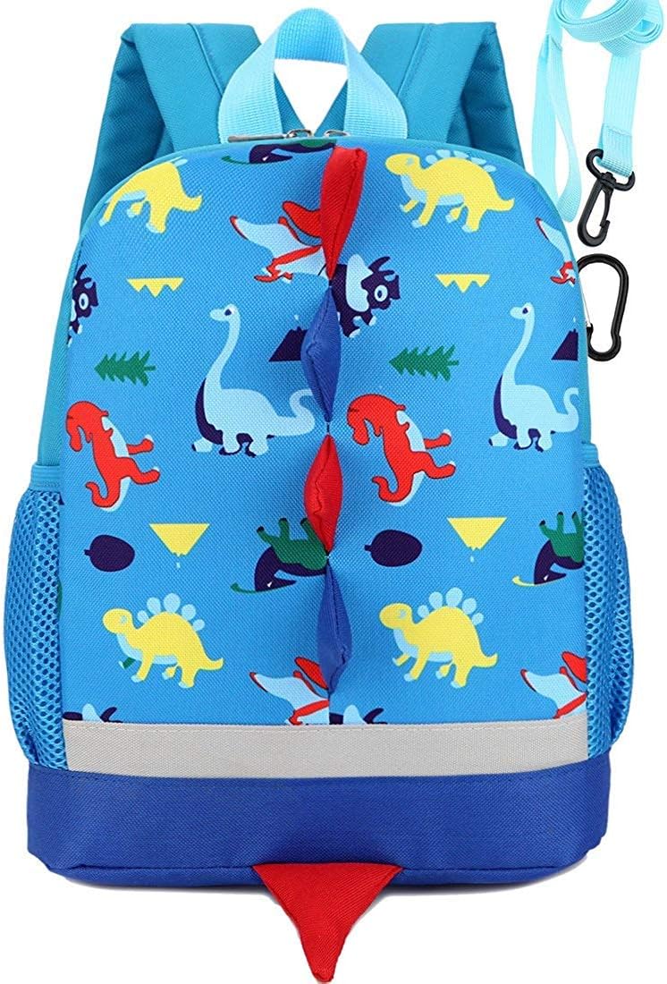 VISMIINTREND Kid's Cute Polyester Preschool Backpack (Sky Blue)