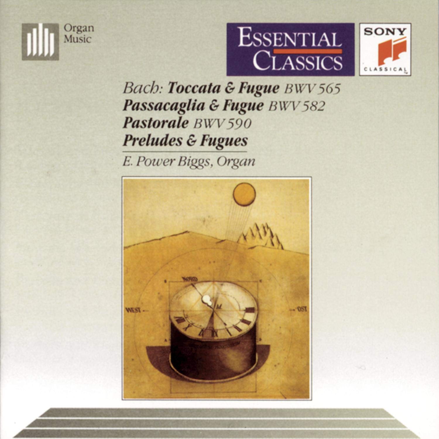 Organ Works / Toccata & Fugue [Audio CD] Bach and Biggs, E Power