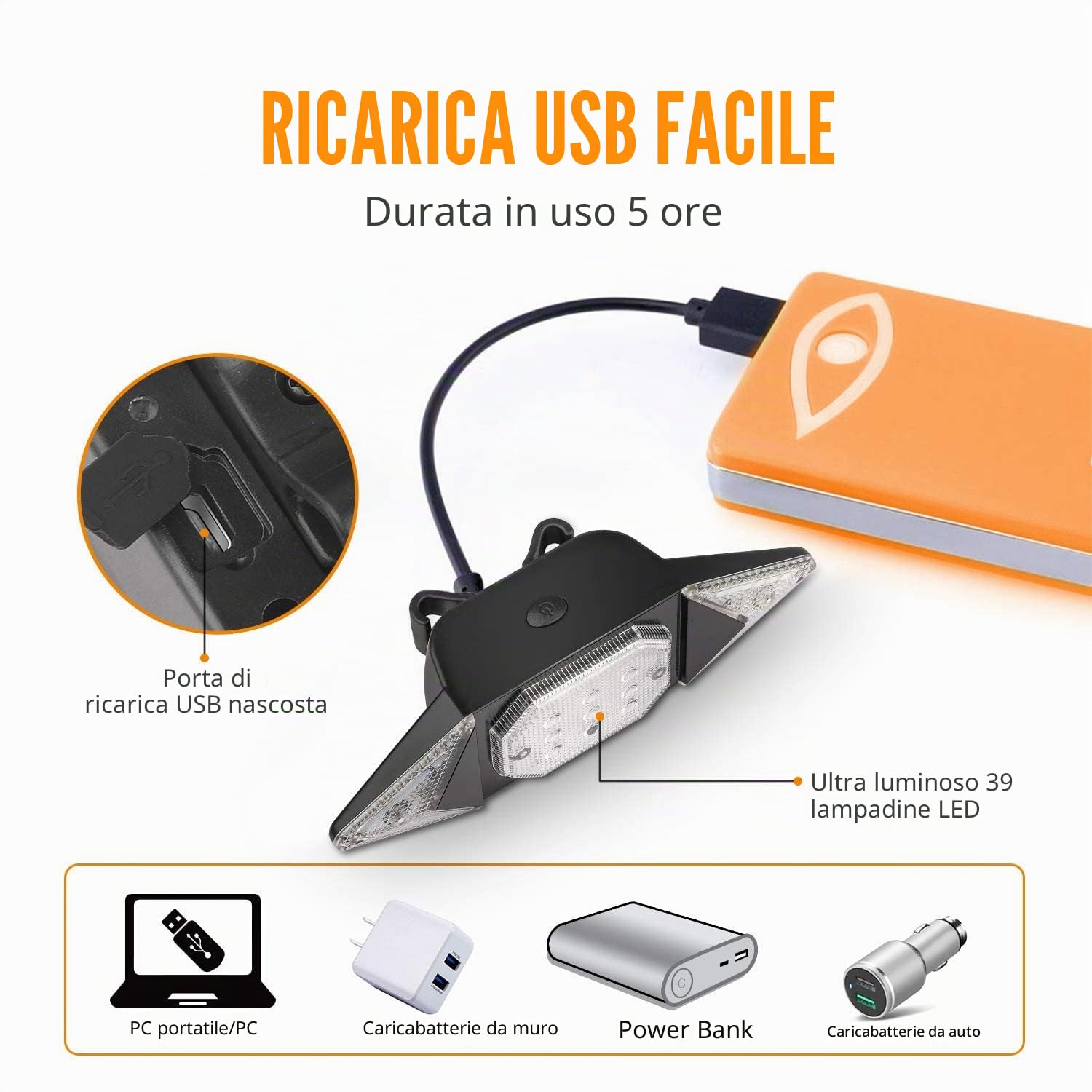 Luce posteriore della bicicletta Lampeggianti Lampeggianti Impermeabile Lampeggiante Luce di avvertimento del Freno posteriore della bicicletta con telecomando senza fili Luci posteriori per