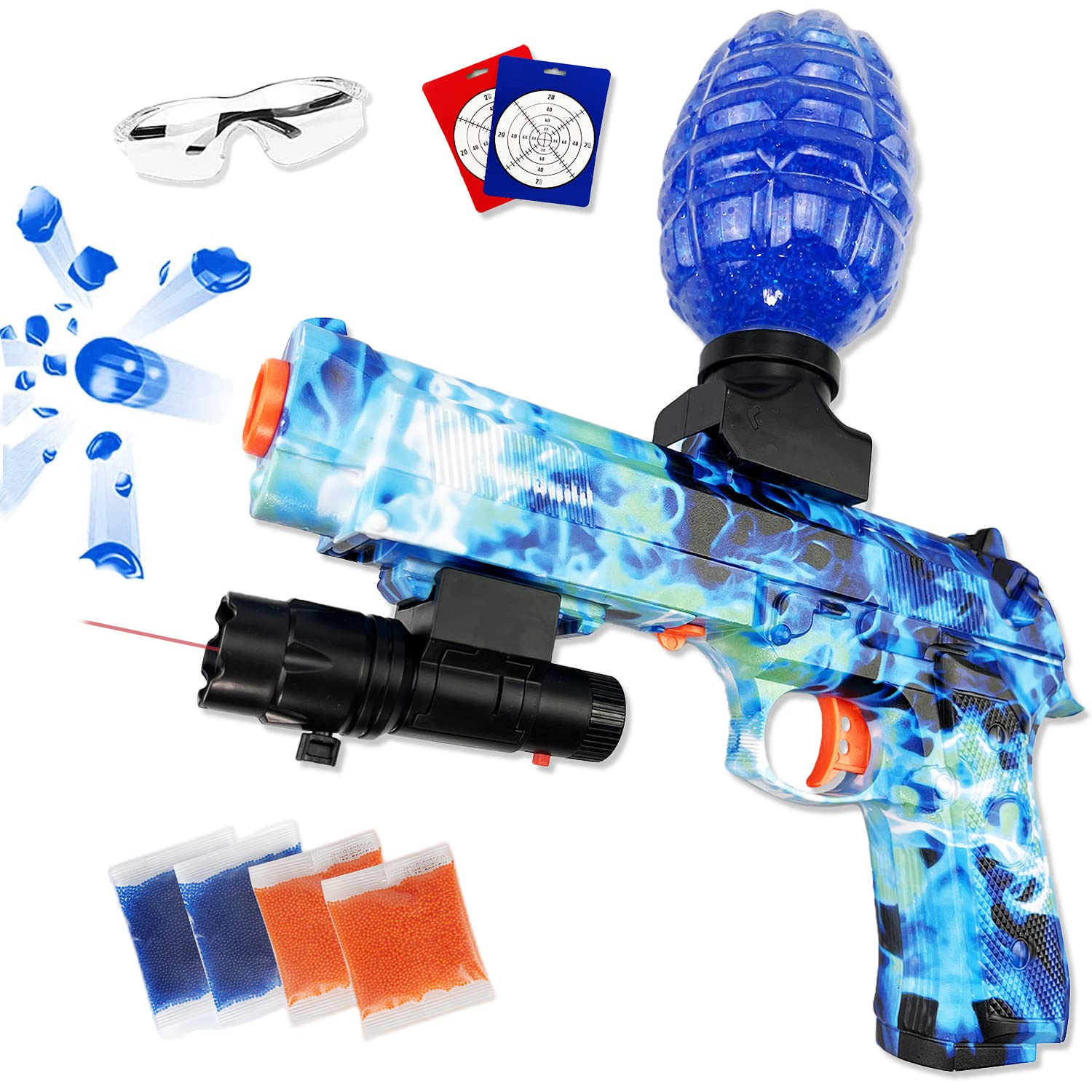Buy Piecis Splatter Ball Blaster Automatic, Electric Gel Ball Blaster