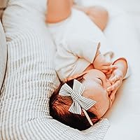 Vista 6 de Niceye Lazos y Diademas para Bebé Niña, Cintas Elásticas de Nailon para el Cabello para Recién Nacidos, Bebés, Niños Pequeños - Accesorios