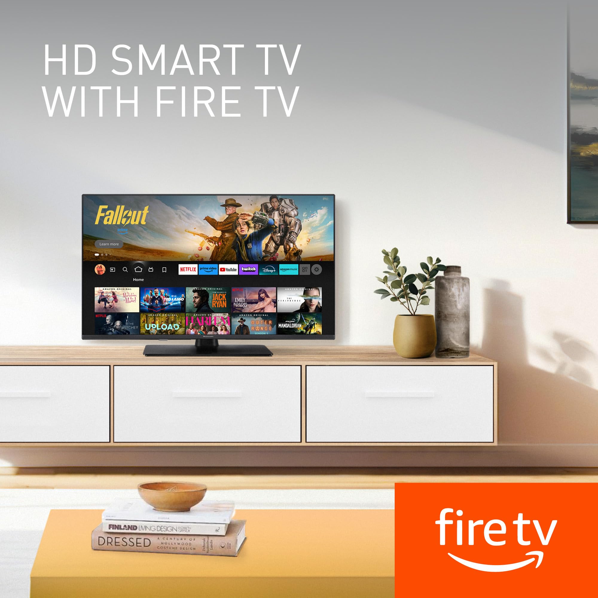 Panasonic TV-24S50AEZC, 24 Pulgadas televisor, HD LED, Fire TV | HD Colour Engine, HDR, Alexa Control De Voz, Modo De Juego, Reproductor Multimedia, Smart TV, S50 Serie