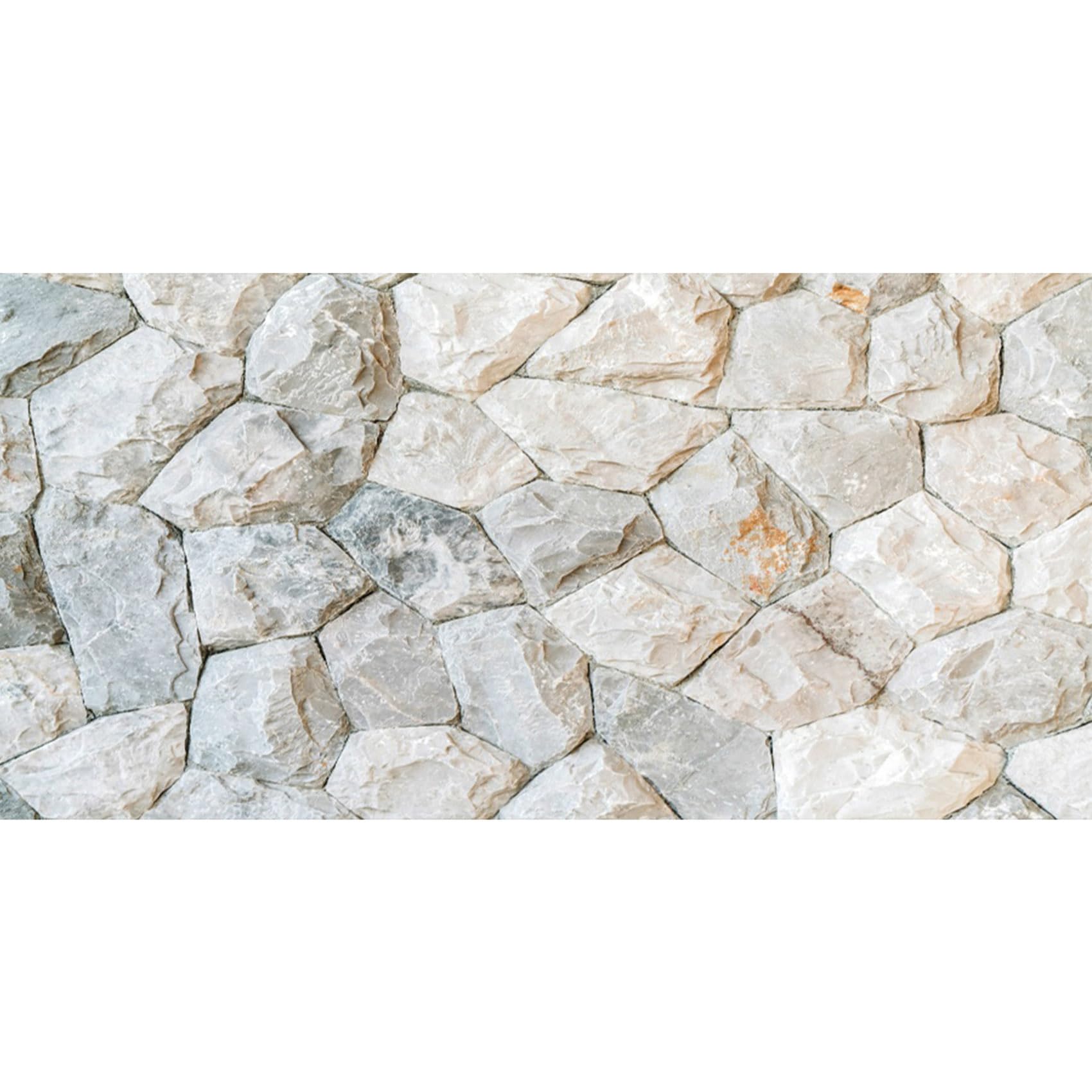 MIRRORANG 120x46cm White Stone Reptile Terrarium Aquarium Background Natural Rock Formation Rustic Gray Texture Fish Tank Background Bearded Dragon Vivarium Background Vinyl