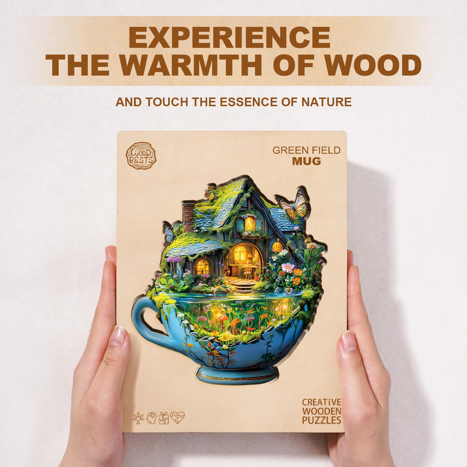 Houten Puzzel met Eigen Foto (24 of 54 stukjes) – Mindful Hobby's