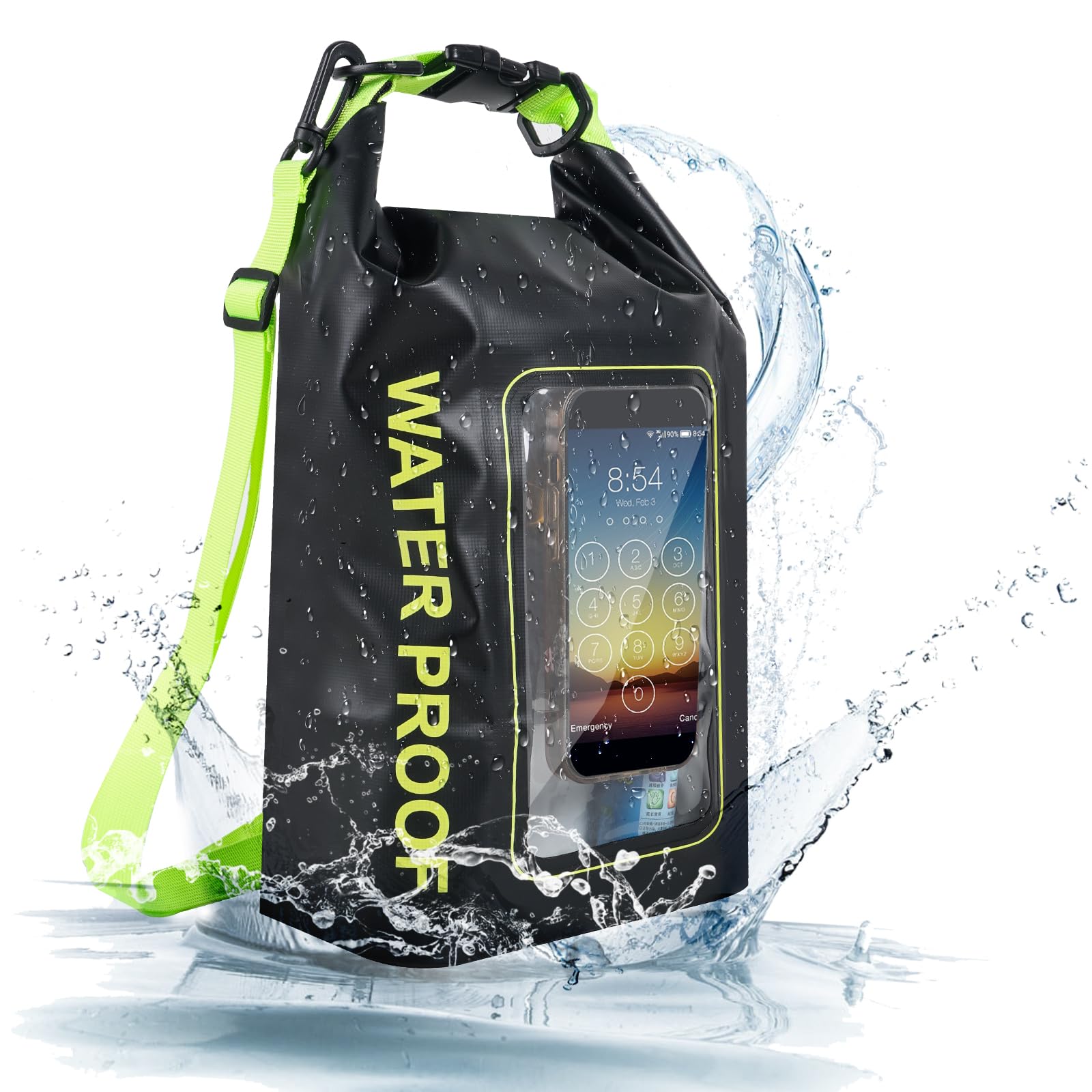 Mochila Impermeable Piscifun Bolsa Seca, Mochila Flotante