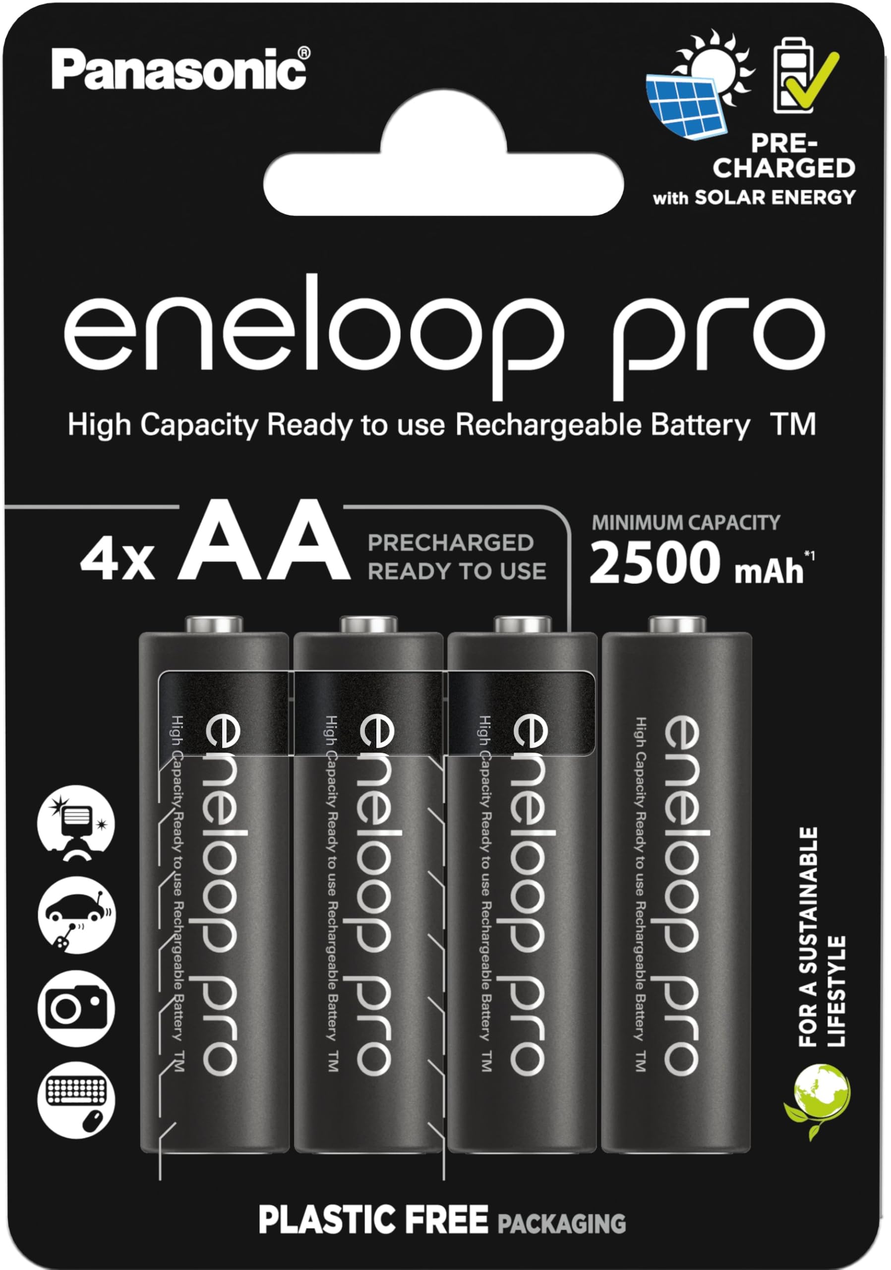 eneloop pro AA/Mignon NI-MH Packung mit 4 Akkus