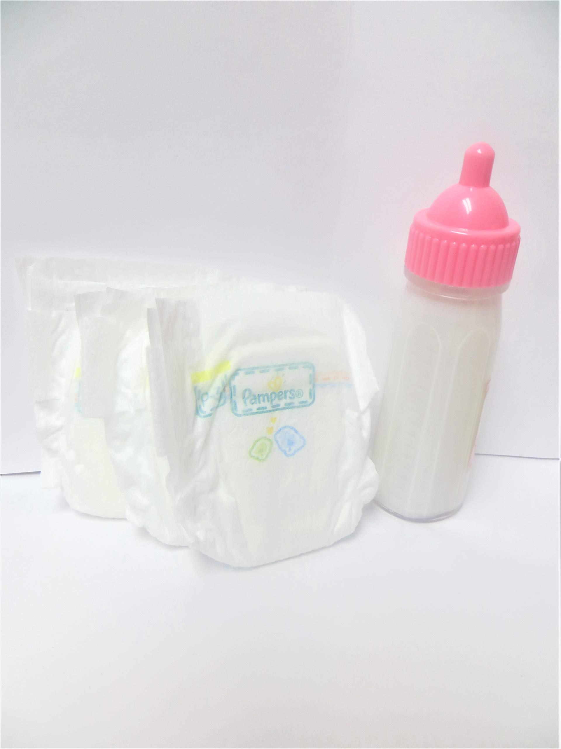 Buy Custom Set for Smallest Baby Alive Dolls or Similar Sized Dolls 3 Super Tiny Diapers + 1