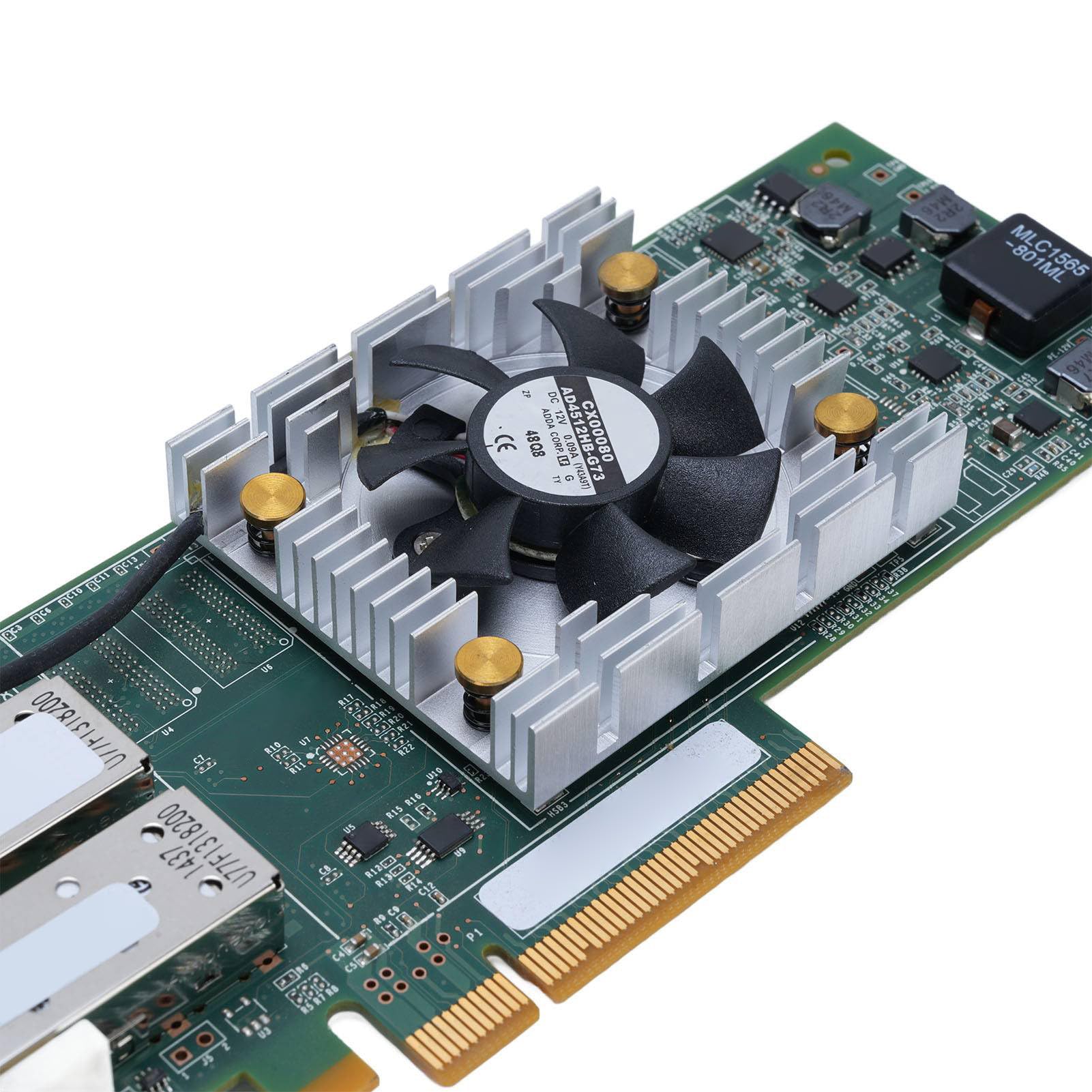 ASHATA Fiber Channel HBA, Adattatore del Bus Host PCIE 3.0 da 16 Gbps con Supporto per la Virtualizzazione, per Server Multi -processore e Macchine Virtuali