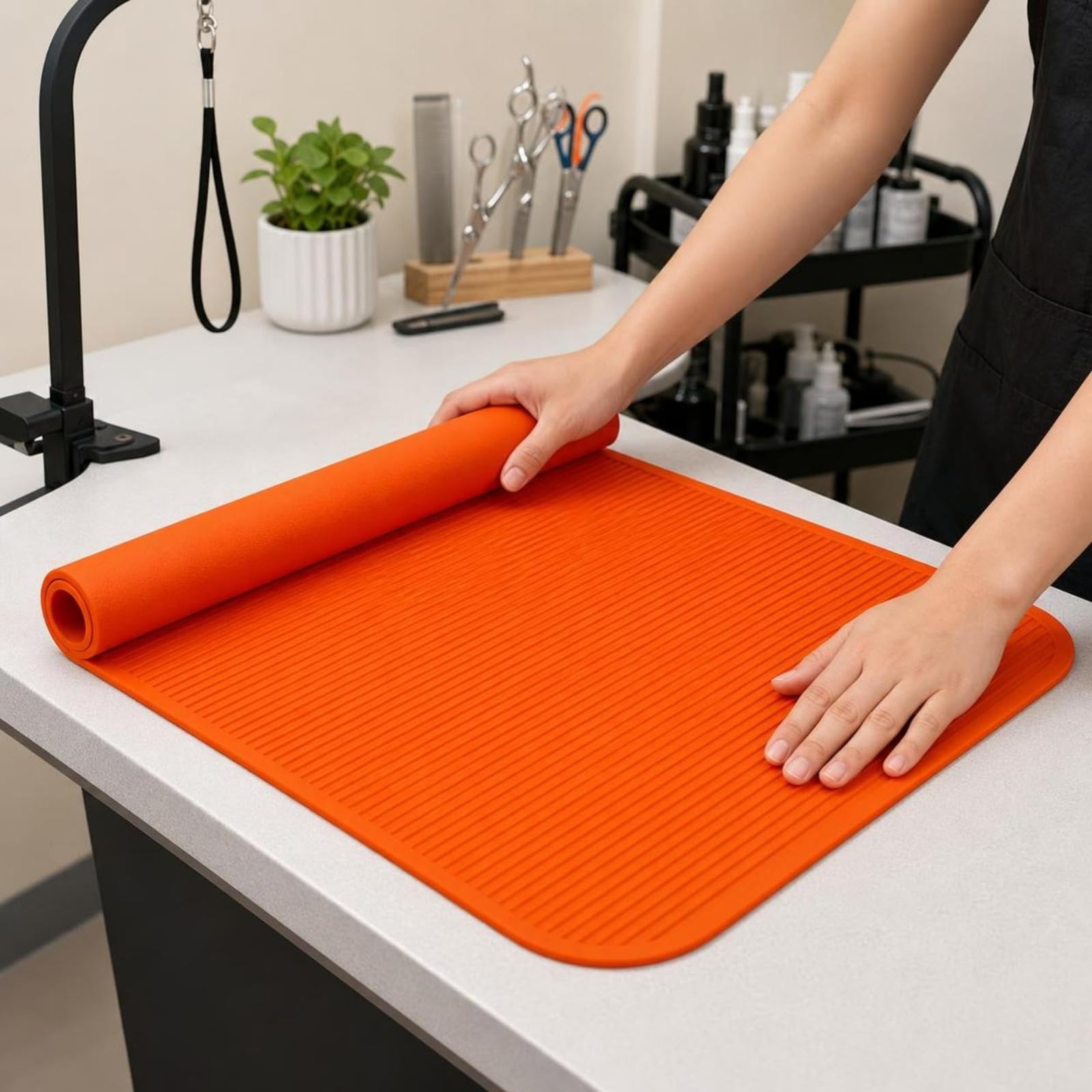 Tapis Antidérapant Doux, Vert