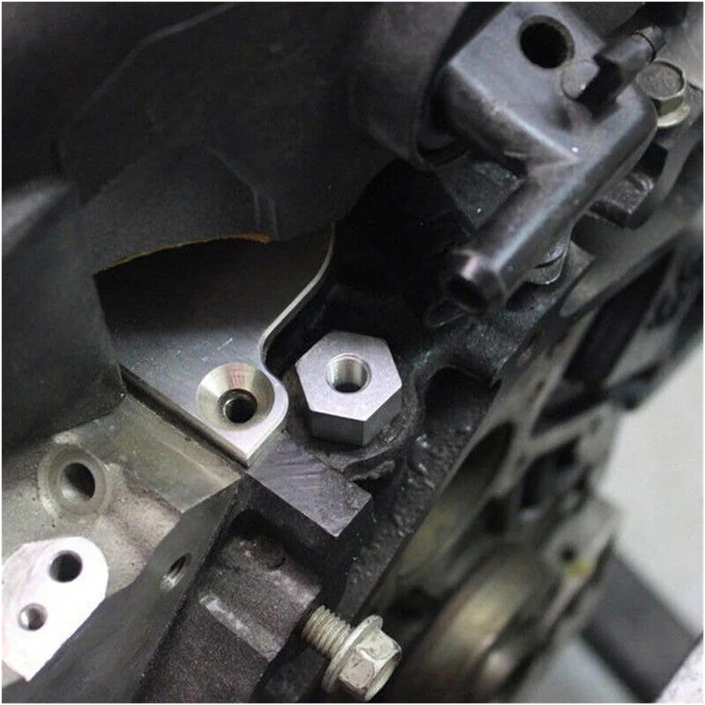LS Oil Pressure Sensor Adapter Oil Pressure Sensor M12*1.5 Adapter To 1/8 NPT Port Fitting Fit For LS Engine Swap LS1 LSX LS3 Stainless Steel Fitting