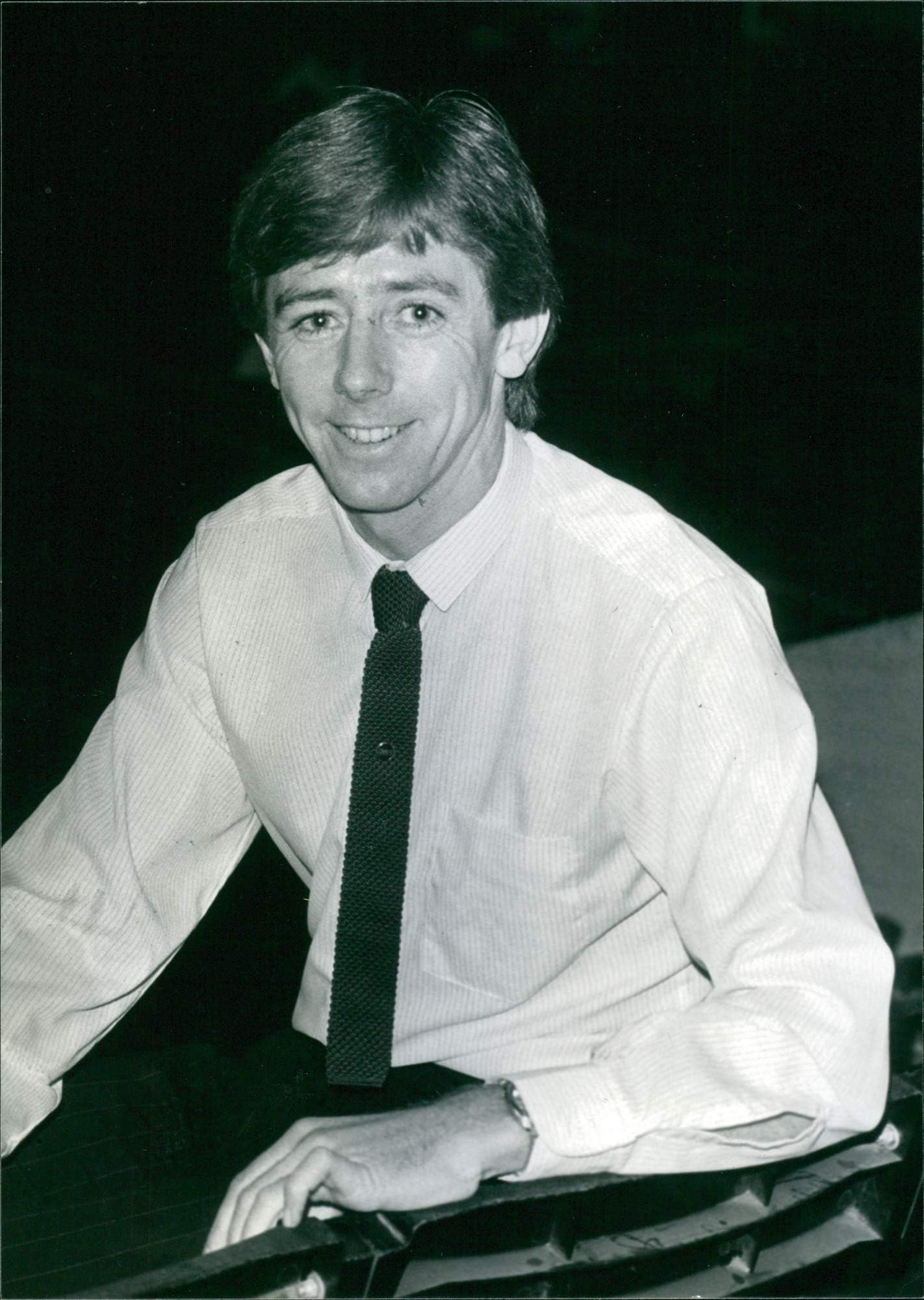 Vintage photo of David Springett