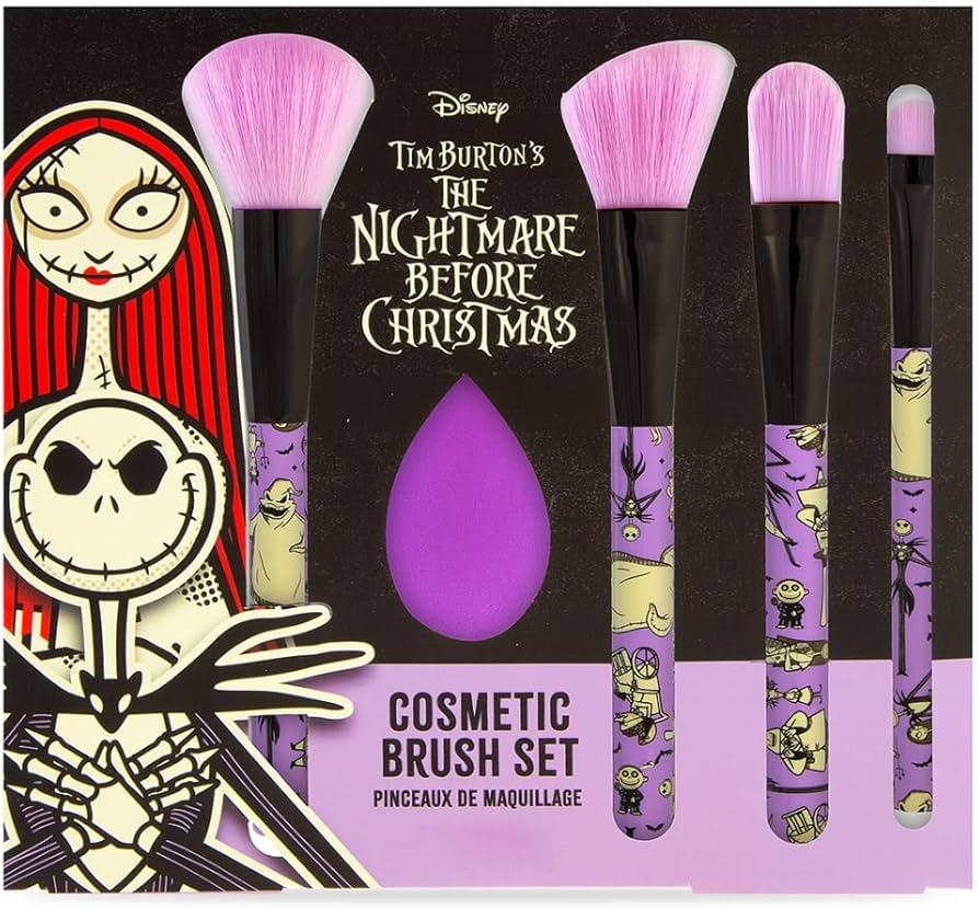Nightmare before christmas makeup brush set Clearance