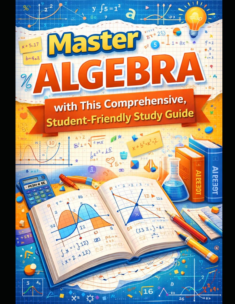 Algebra Mastery Study Guide: Step-by-Step Examples, Practice Problems, and Common Mistakes – Essential Algebra Notes for College, High School, and Self-Learners