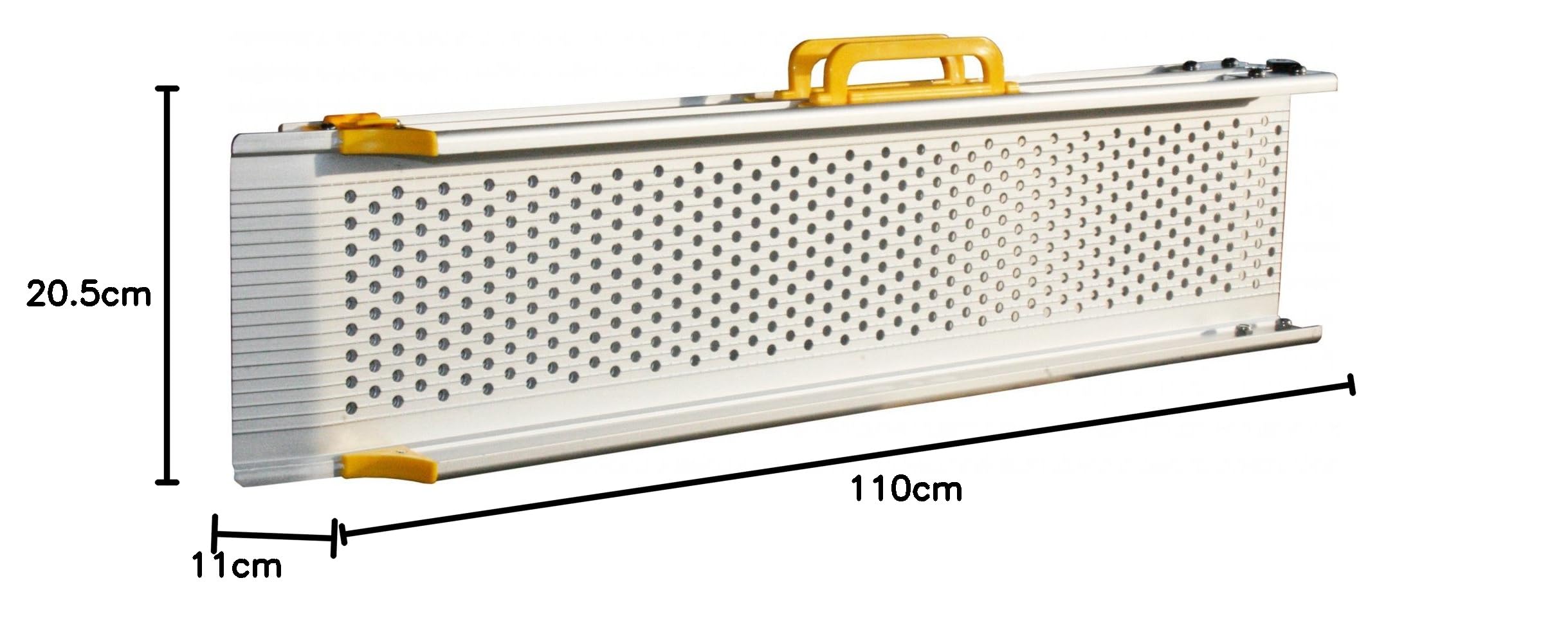 Silla de ruedas plegable rampa de aluminio Alurampe longitud incluye silla de ruedas rampa Plegable rampa telescópica rampa 3 M Alu