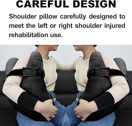 Miniatura 4 de zimucxn Almohada de cirugía de hombro, almohada súper suave para dormir, alivio del dolor de hombro o hombro congelado, para comodidad