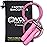WOD Nation Adjustable Jump Rope - Speed Jump Rope Cables 2.2mm & 3.3mm for Agility - Ergonomic Handles & Smooth Spin for Fitness Equipment - Compact & Portable Workout Equipment - Pink, 11 ft