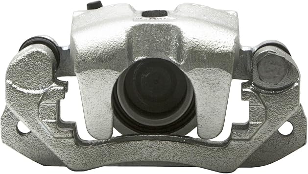 R1 Concepts Front Left Brake Caliper Silver Zinc Coated CAL-80005| Fits 1981-1985 Mazda RX-7