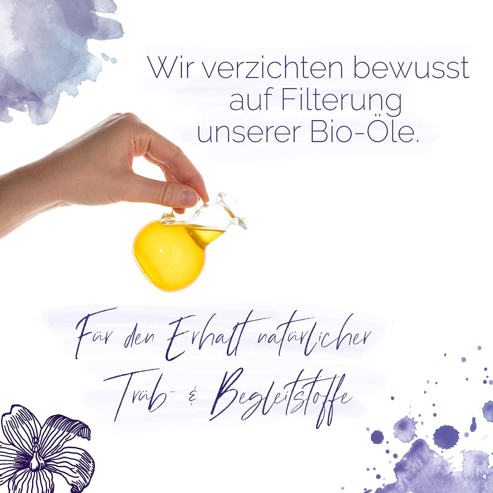 Sannis Bio-Leinöl extra nativ 500 ml I Leinsamenöl aus kontrolliert biologischem Anbau I kaltgepresst & ungefiltert I reich an Omega-3-Fettsäuren I nussig milder Geschmack ideal für Salat & Joghurt