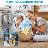 Vista 3 de NICENICY Soporte de Puerta de Lavadora, [Magnético] Soporte de Puerta de Lavadora para Mantener Abierta la Puerta de la Lavadora de Carga Frontal