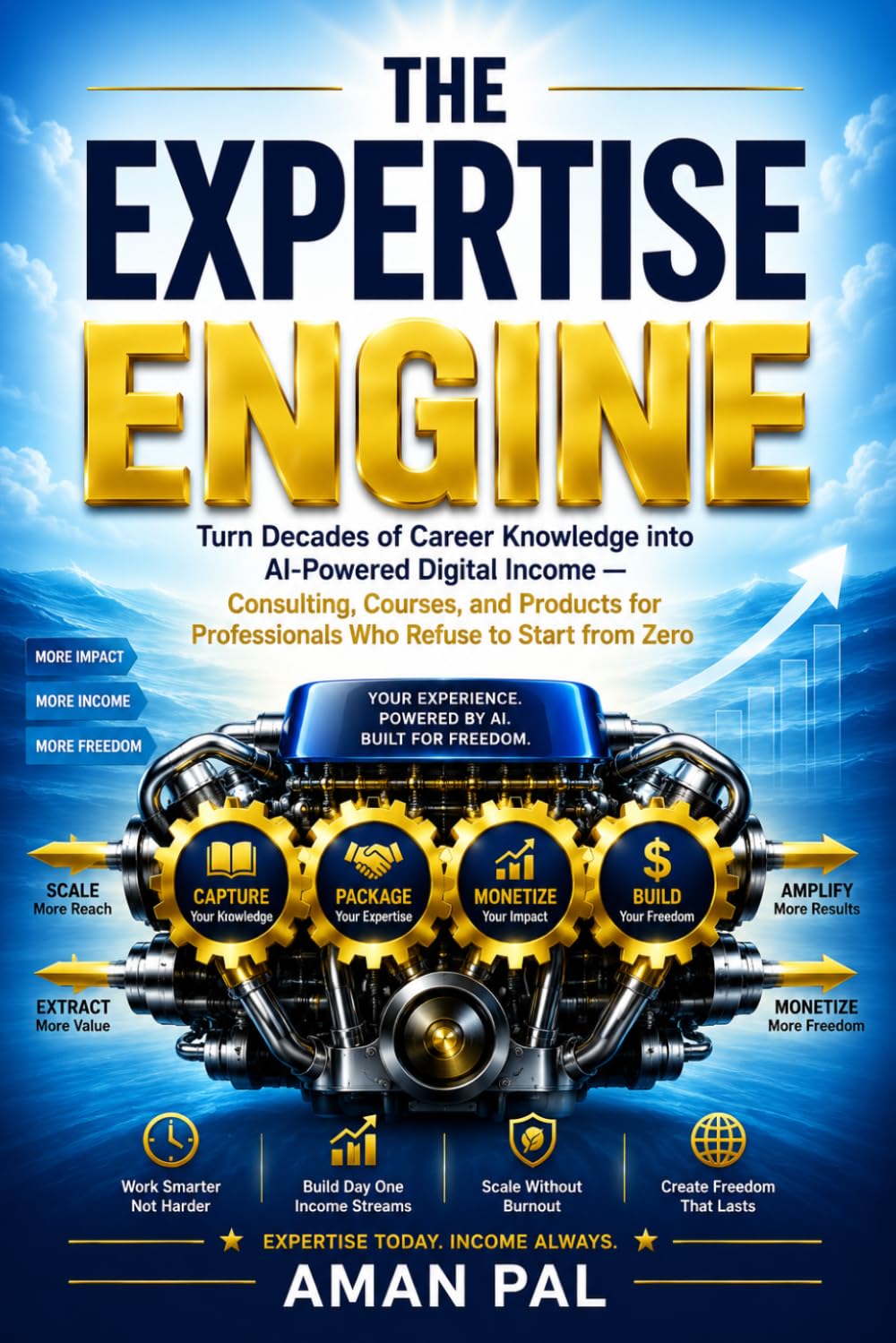 The Expertise Engine: Turn Decades of Career Knowledge into AI-Powered Digital Income — Consulting, Courses, and Products for Professionals Who Refuse ... from Zero (AI & Digital Income Blueprint)