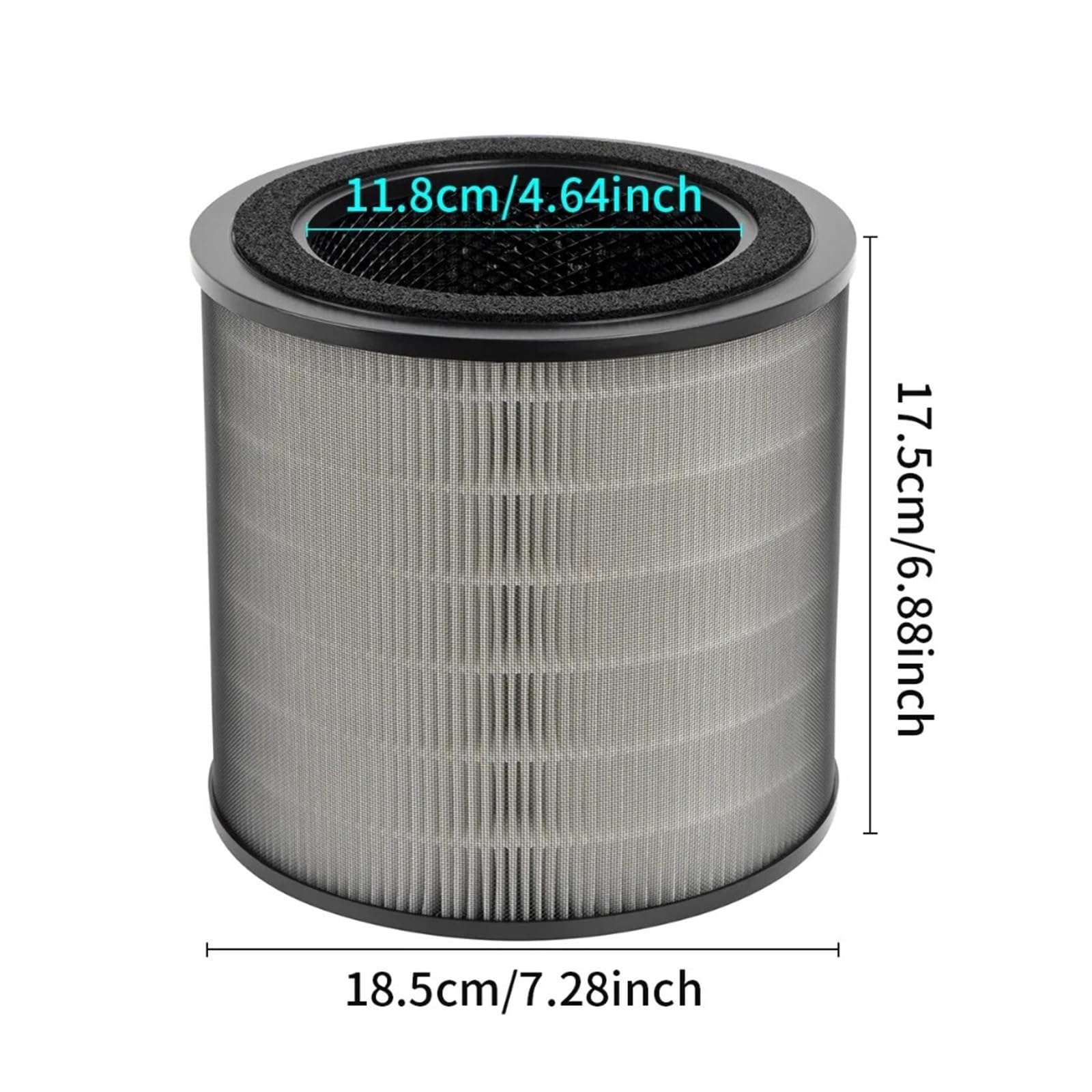 Purificador De Aire Serie 900 AC0950 AC0951 Filtro De Repuesto, Adecuado For FY0910/30 FY0910(2pcs)