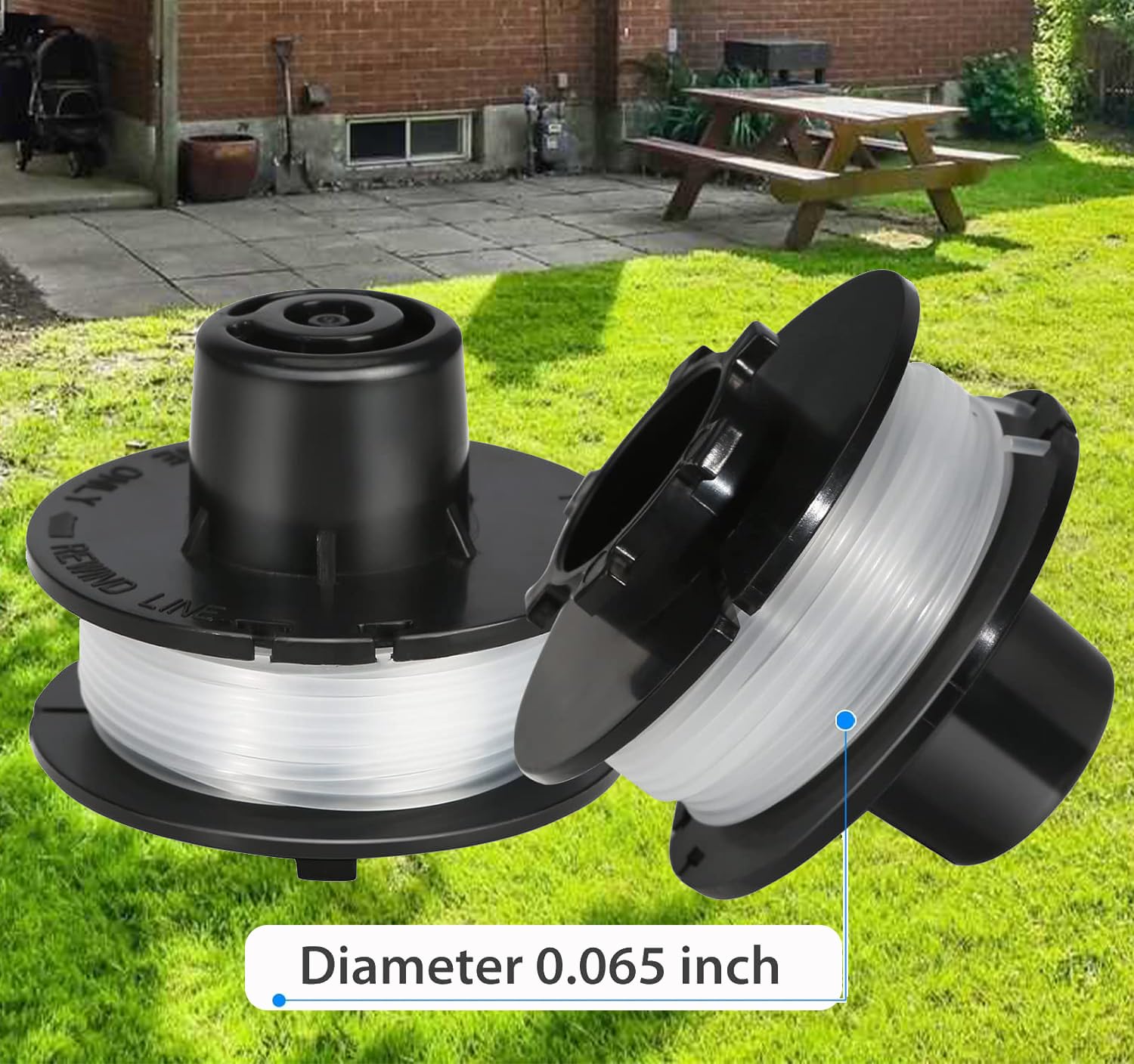 JOJOCY 88175 Bobine De Fil Pour Débroussailleuse Toro 51256 51301 51302 51303 51304 51305 51307 51308 51309 51324 51326 51331 51331 51331 5133 32 Bobines De Rechange. Pour Débroussailleuse De 25,4 Cm