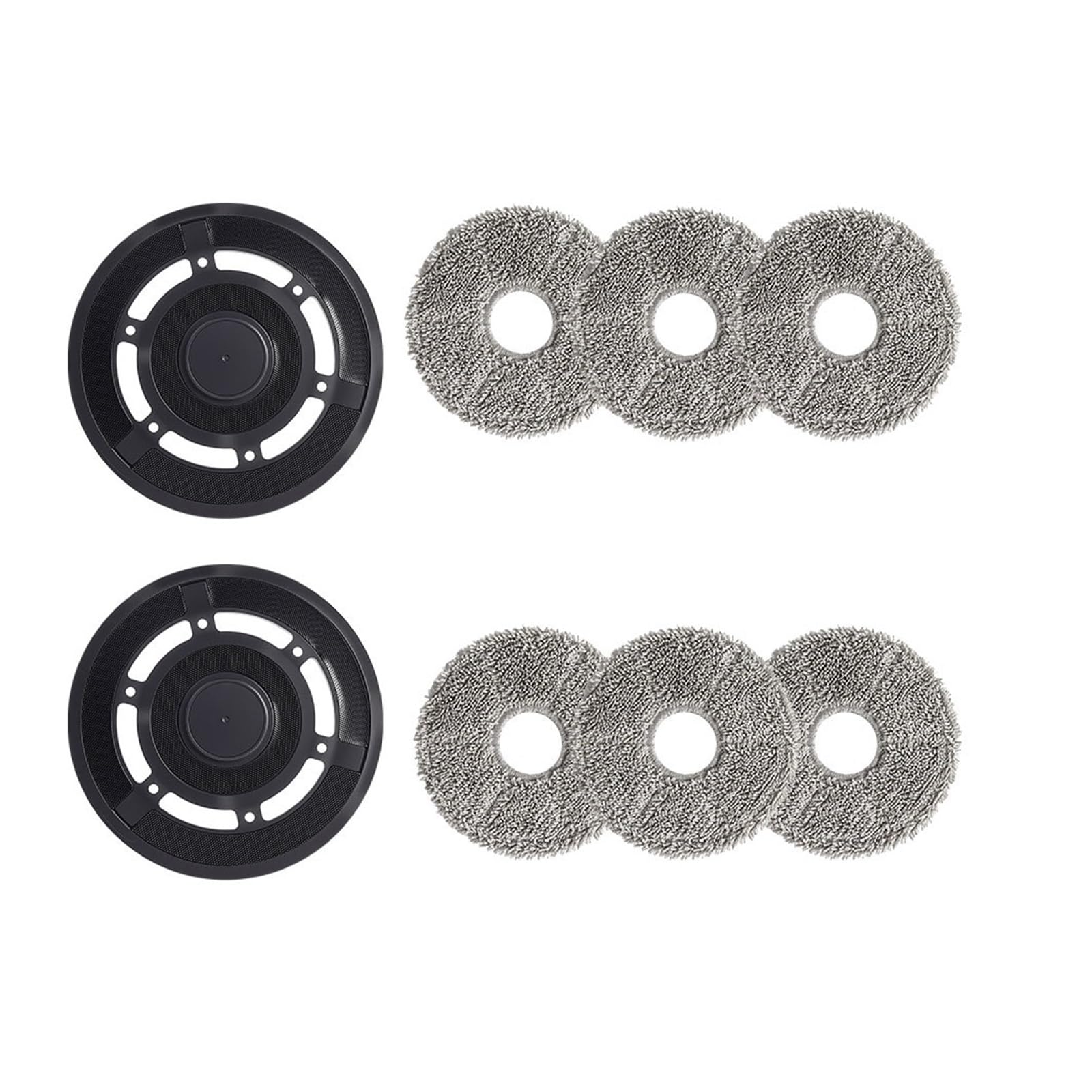 HIZON Rag Holder Accessories ，Compatible For Ecovacs， T10 /X1/TURBO/X1S PRO Spare Parts Mop Cloth Robot Vacuum Cleaner(3pcs)