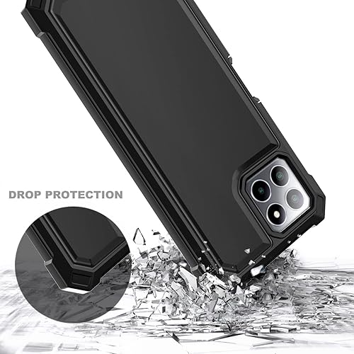Miniatura 5 de NZND Funda para Boost Mobile Celero 5G Plus 2023 de 7.0 pulgadas (solo versión grande) con protector de pantalla incorporado, funda protectora de
