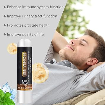 Biancat Prostavibe Bee Wellness Inhaler, Beeboom Nasal Inhaler for Prostate Wellness, Prostate Wellness Nasal Inhaler, Beeboom Nasal Inhaler Stick, Taileden Nasal Inhaler Stick Aromatherapy (2PCS)