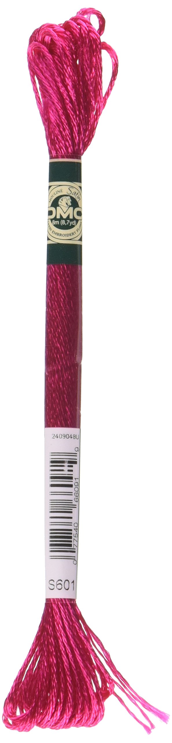 DMC 1008F-S601 Shiny Radiant Satin Floss, Dark Cranberry, 8.7-Yard