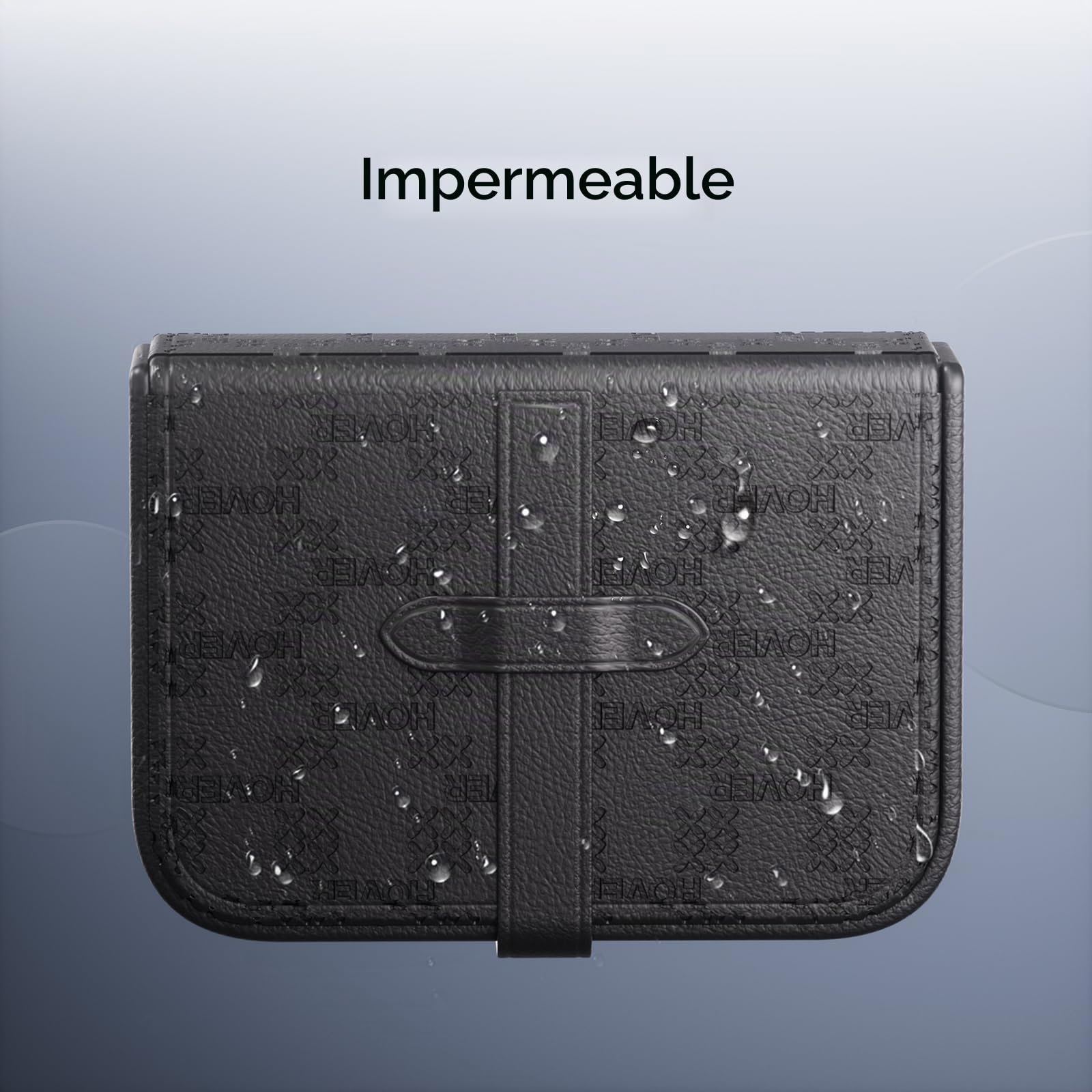 HOVERAir Caja Portátil Negra de 105 g X1 Drone, 13.7×9.7×4 cm, de PU, Impermeable, Resistente al Polvo e Impactos.