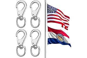 Pamase Heavy Duty Flag Pole Clips