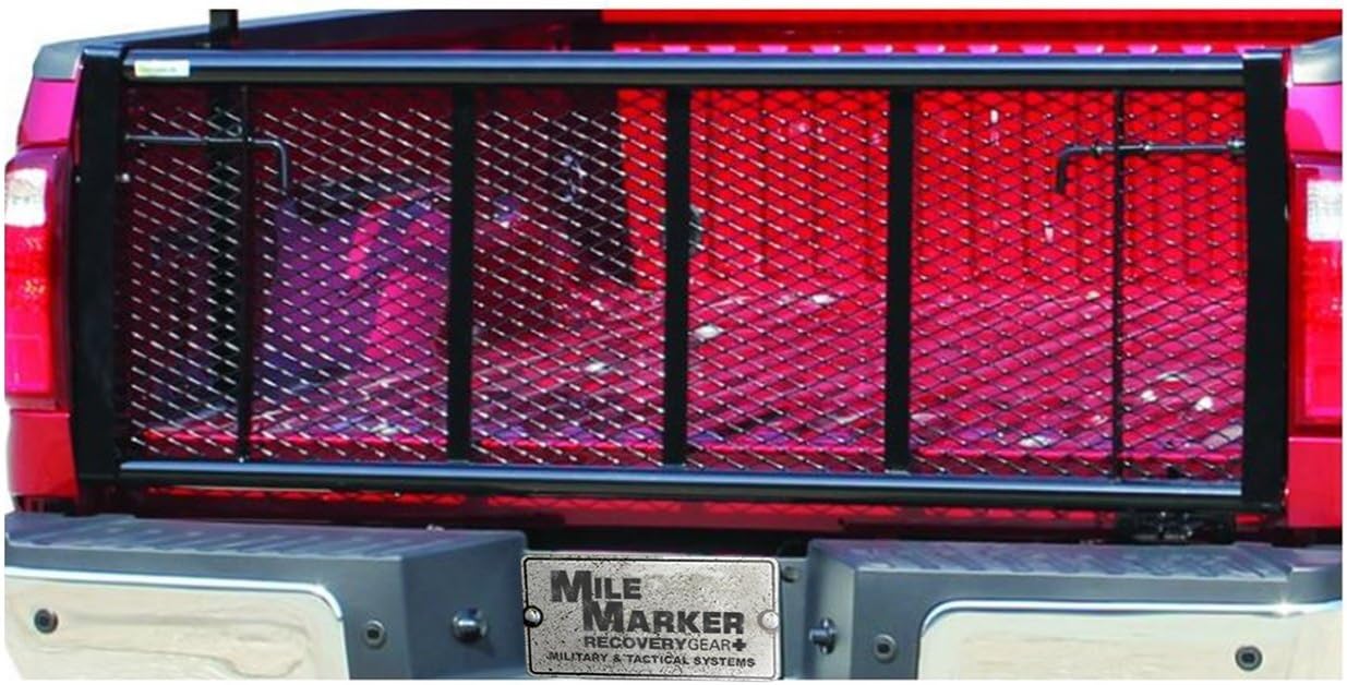 MILE MARKERGo Industries 6636B Black Straight Tailgate Net for Ford F-150