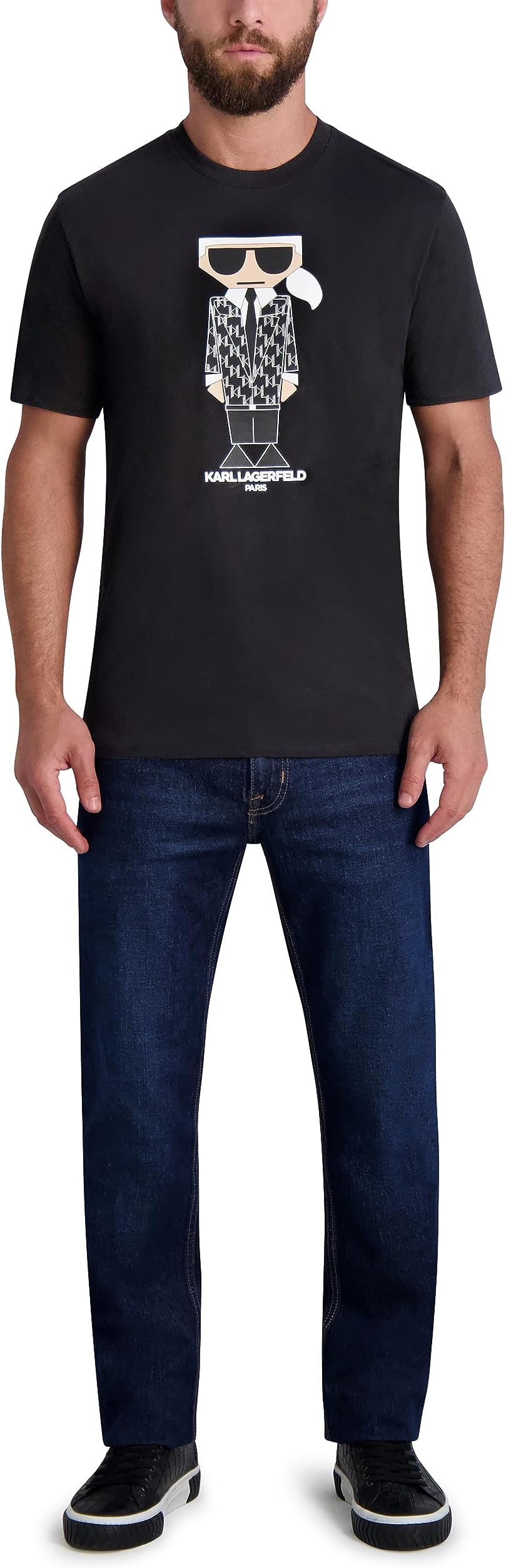 Paris Men's Kocktail Karl Short Sleeve Crew Neck T-Shirt