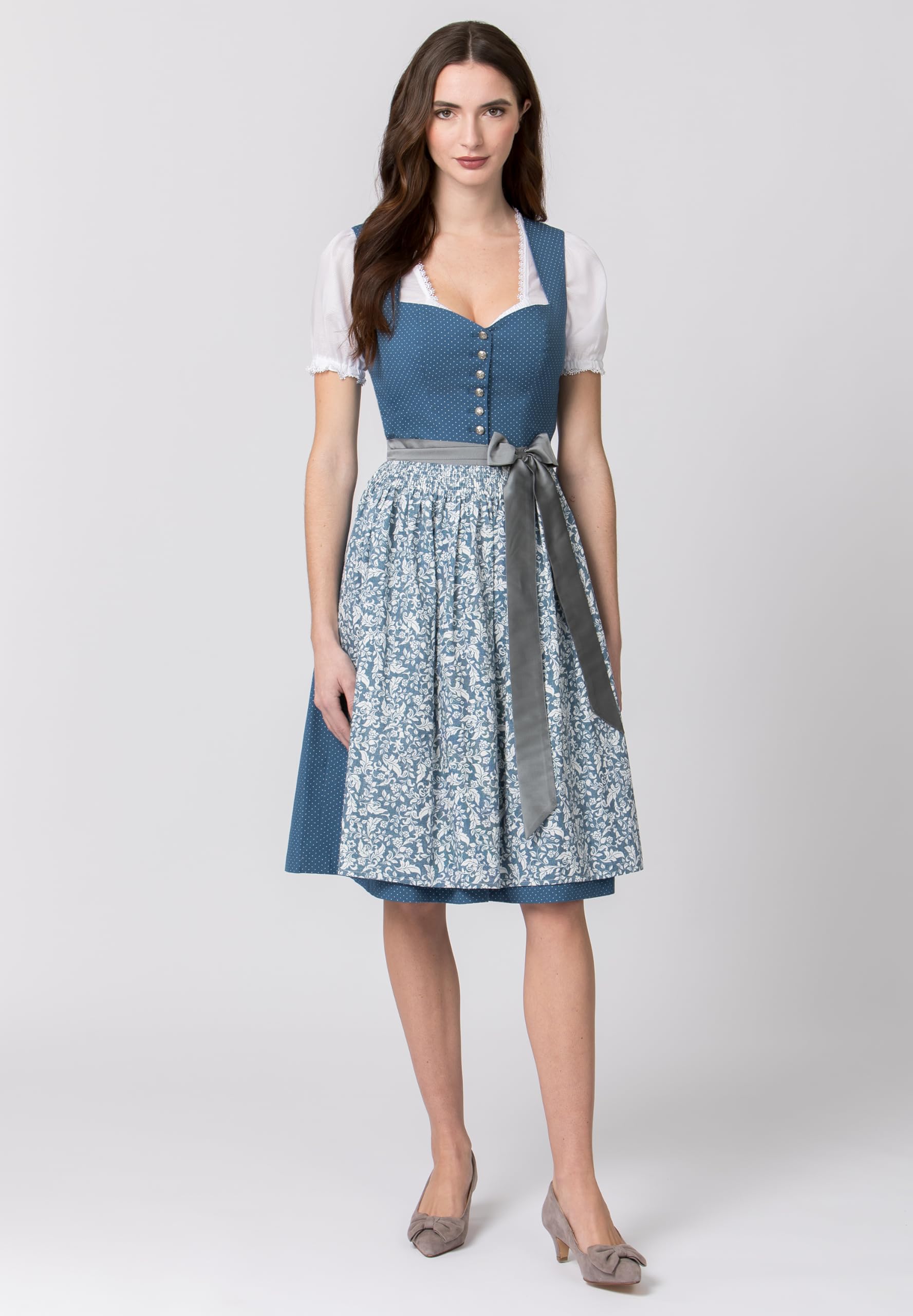 Dirndl Kobiety Dirndl Rhianna, Niebieski