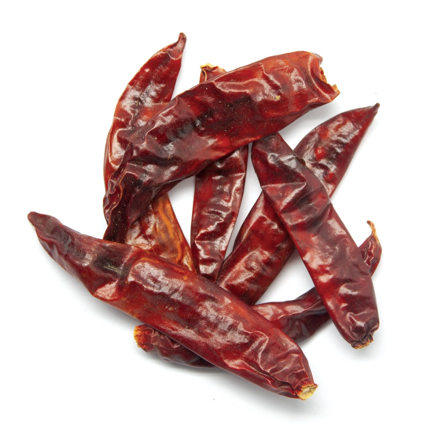 Piments de Cayenne longs entiers déshydratés en sachet économique de 1 kilogramme