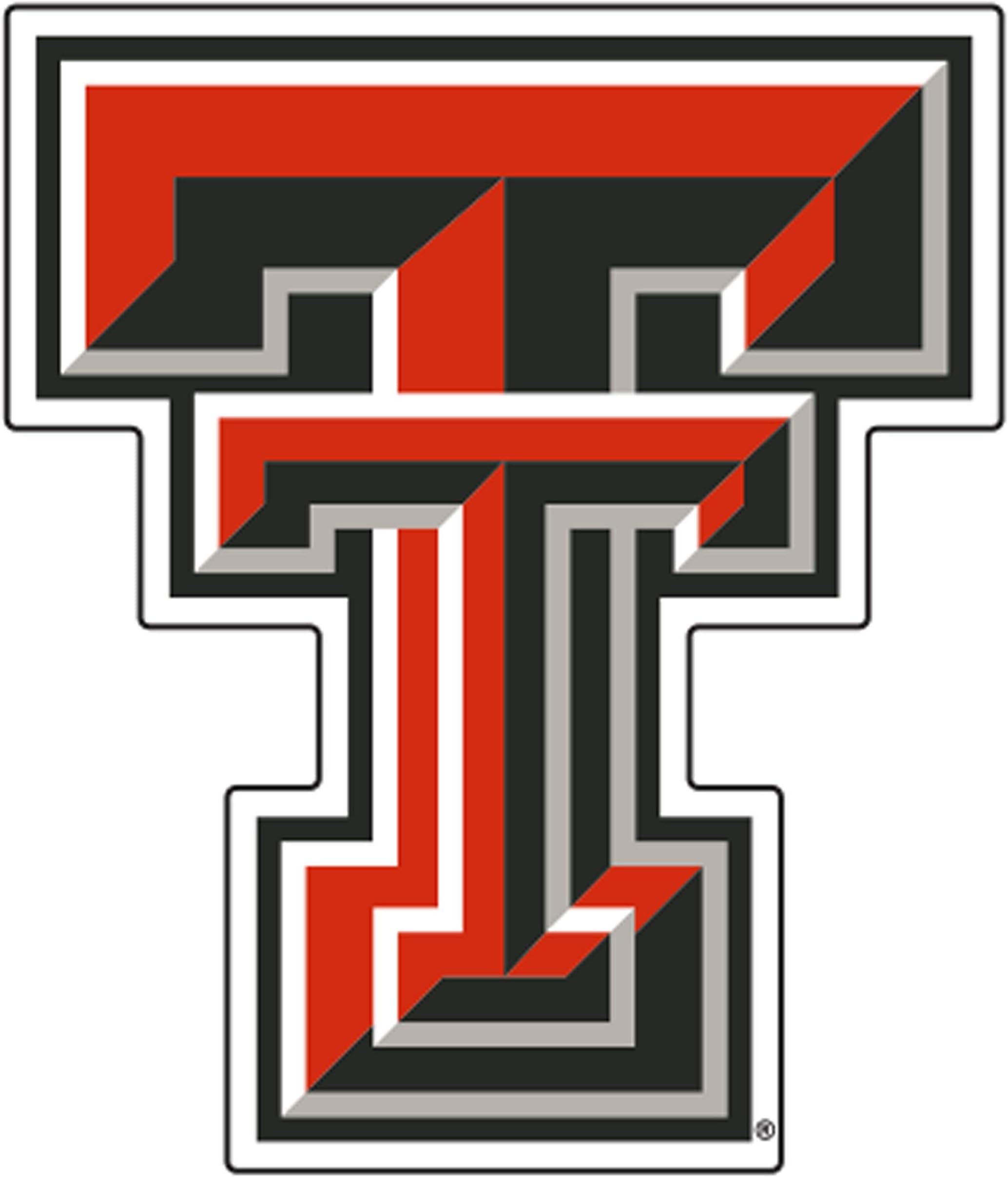 Craftique NCAA Texas Tech Red Raiders Premium Vinyl Decal (6")