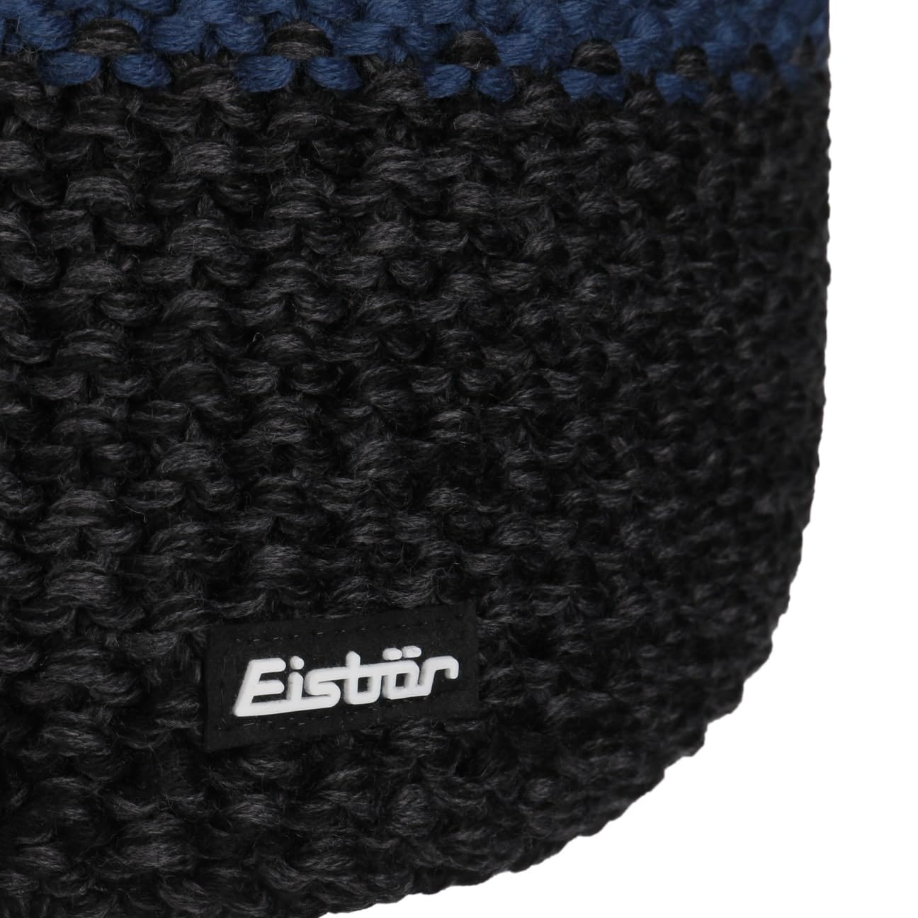 Eisbär Gorro Beanie Star Pompón RL Mujer/Hombre - Made in The EU con de Invierno Esquiar Forro, Forro otoño/Invierno