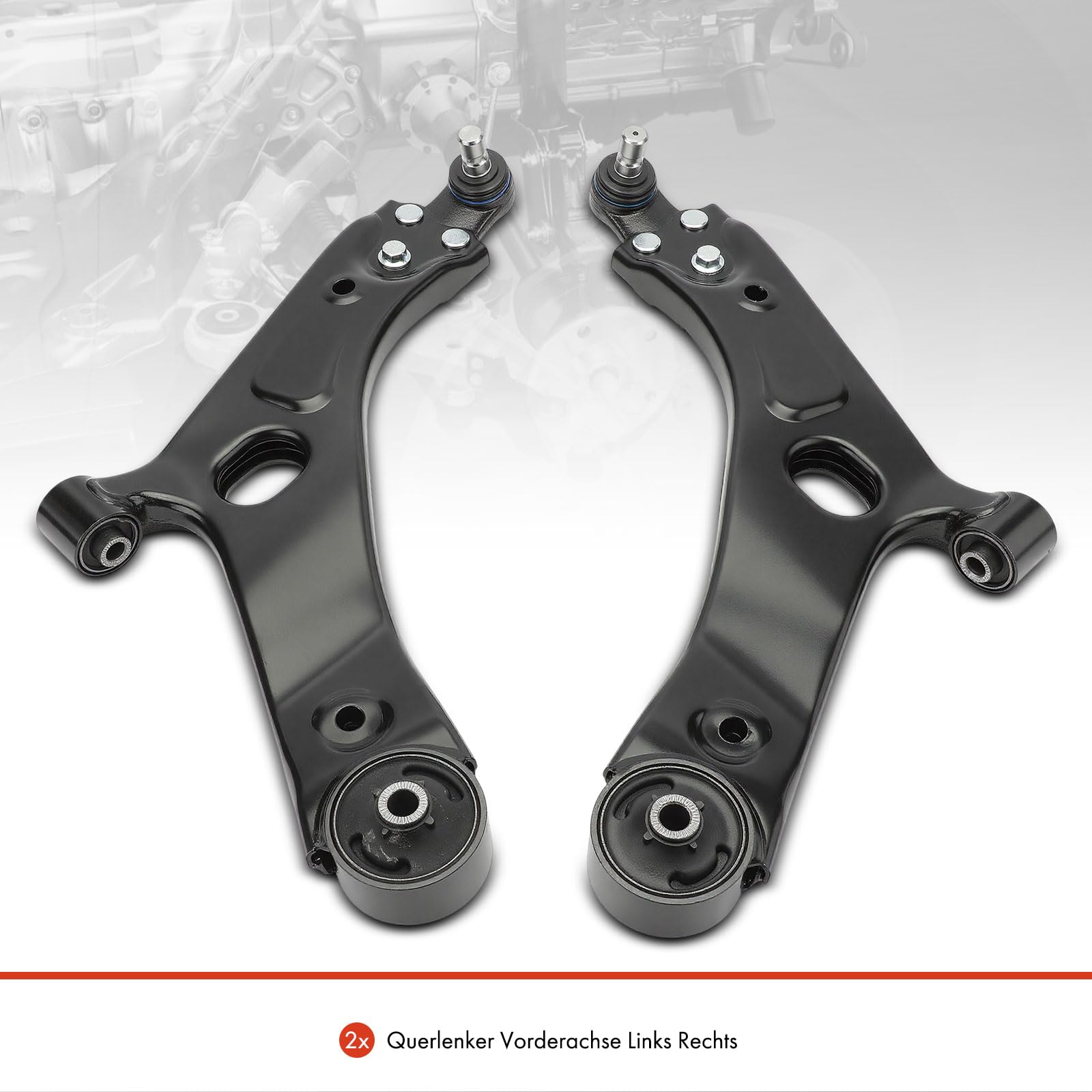 Frankberg Braccio oscillante manubrio triangolare, compatibile con iX35 2010-2015Sportage Control Arm Kit Frontale 2 pezzi Replace# 545002S000