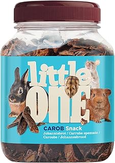 Little One Johannisbrot | 200 g | Ergänzungsfuttermittel für Meerschweinchen, Zwergkaninchen, Hamster, Ratten und andere Nager | Zur Unterstützung der normalen Verdauung product image