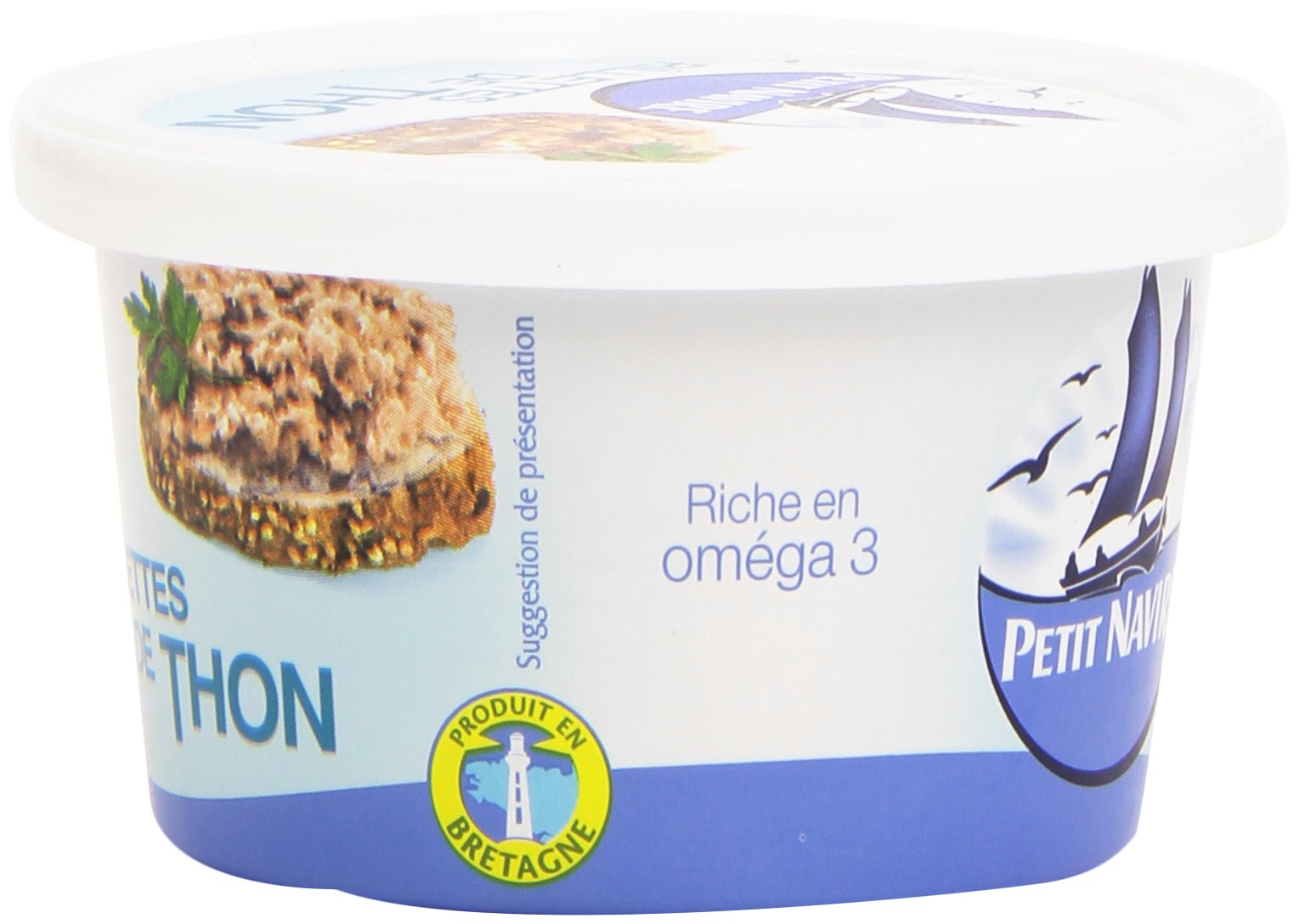Petit Navire Rillettes de Thon 125g - Lot de 4