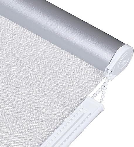 ALLBRIGHT Cortinas enrollables con aislamiento térmico, 100% opacas, tela impermeable, 35 pulgadas de ancho con 95% de protección UV disponible en Yaxa Colombia