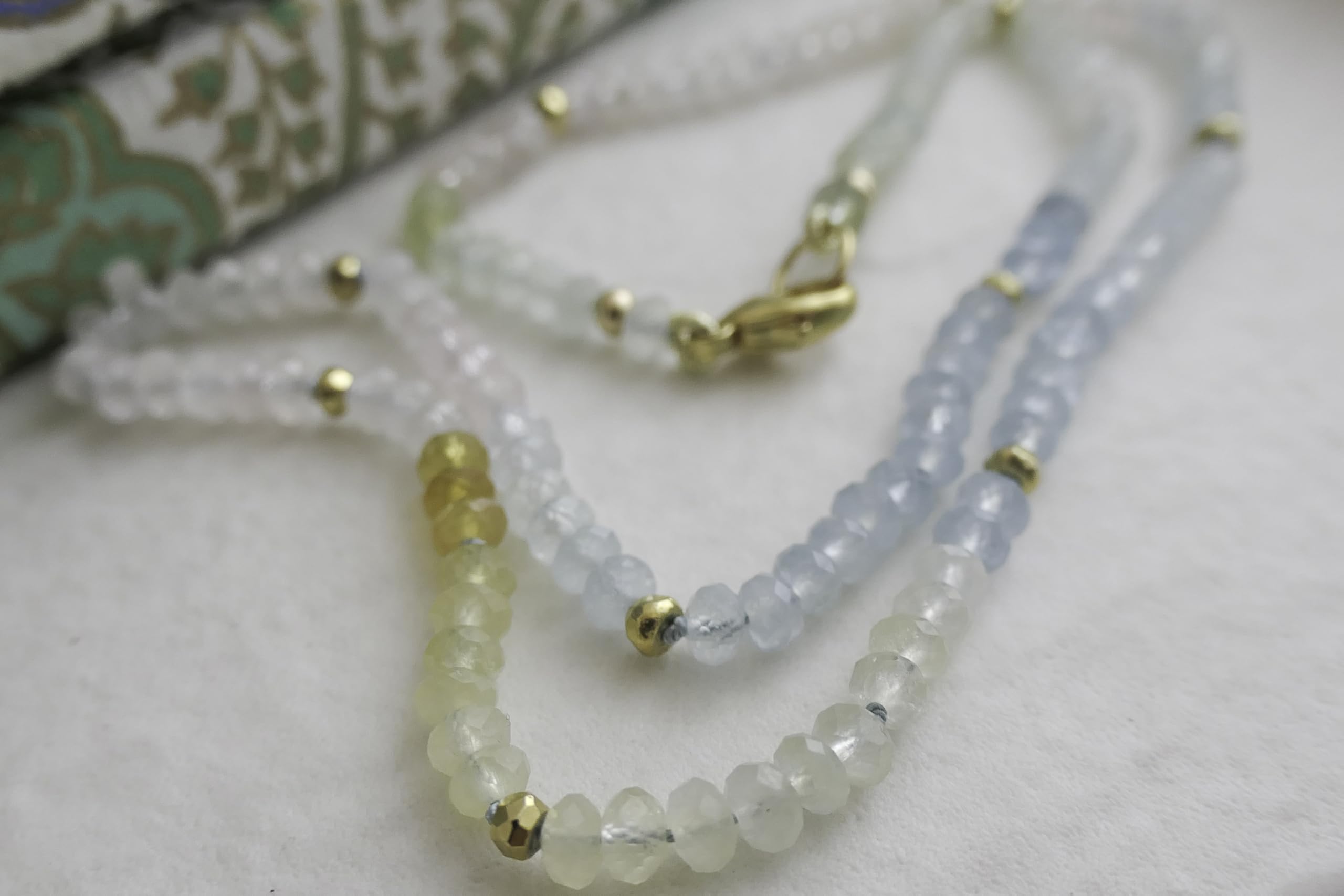 Sophia Rose Collana Berillo Multicolore Donna Pietre Naturali